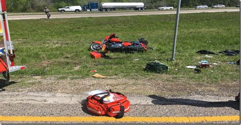 Motorcycle Crash I 45 Montgomery County Police Reporter