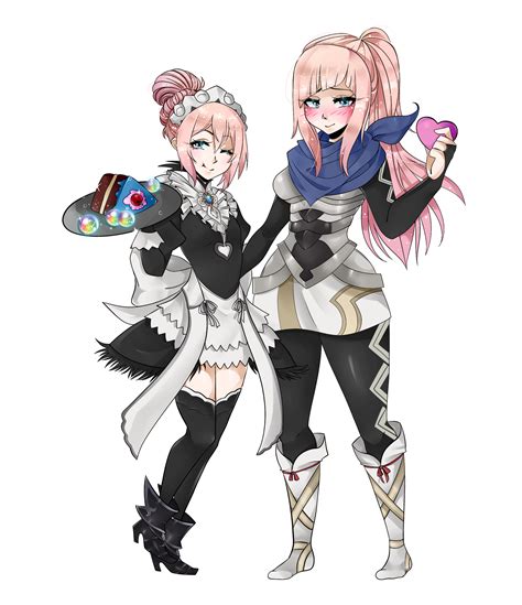 Commission Fire Emblem Kana And Felicia By Kyh Soren On Newgrounds