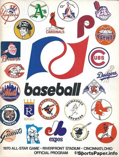 Pin By Rick On Vintage Programs Baseball Teams Logo Baseball Classic