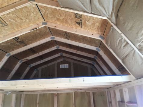 It does not allow air movement which can cause moisture and mold. Cathedral ceiling insulation for a summer cabin ...