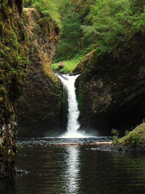 Punch Bowl Falls Oregon Hike Pinterest