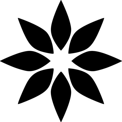 Free Free Flower Svg Icon 189 SVG PNG EPS DXF File