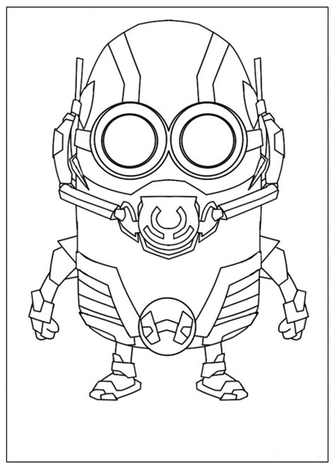 Free Printable Ant Man Coloring Pages