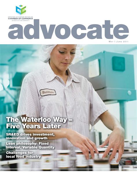 The Advocate Magazine May June 2011 By Greater Kitchener Waterloo