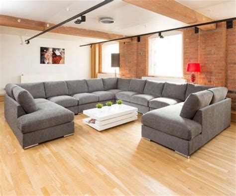 See more related results for. Wrap around corner sofa in grey | Extra large corner sofas ...