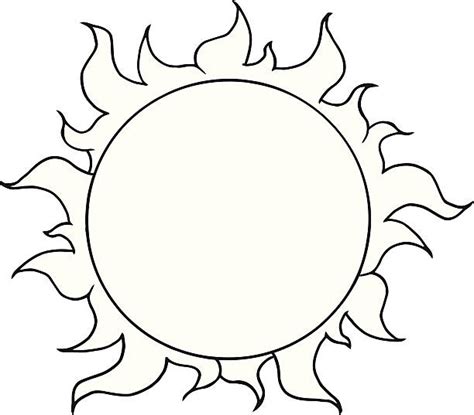 Royalty Free Sun Clipart Black And White Pictures Clip Art Vector