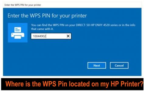 How Do I Find The Wps Pin For My Hp Printer Archives Optimum Tech Help
