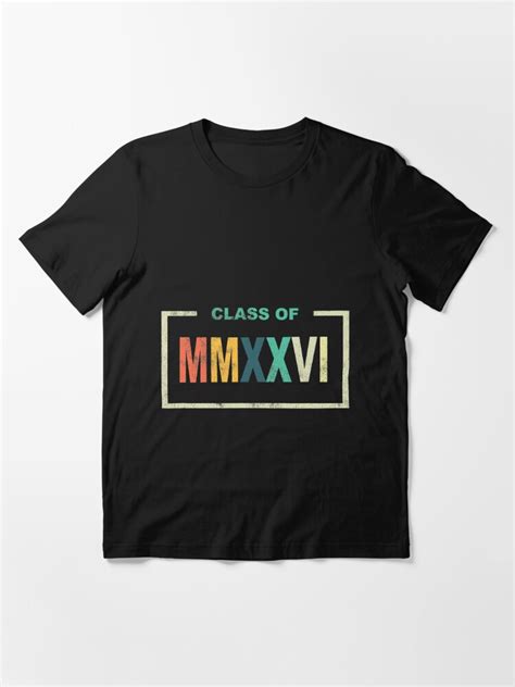 Class Of 2026 Roman Numerals Math Retro T Shirt For Sale By