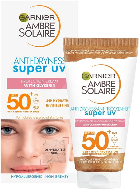 Garnier Ambre Solaire Sensitive Advanced Face Uv Cream Spf50 50 Ml