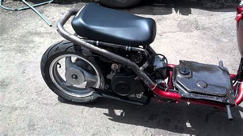 honda ruckus clone - NJC made exhaust - w/ internal baffel ...