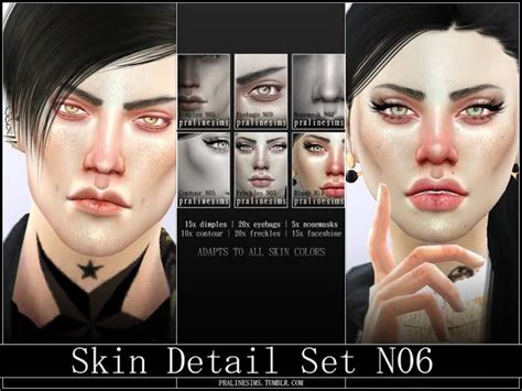 The Best Skin Detail By Pralinesims Sims 4 Cc Skin The Sims 4 Skin