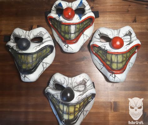 Sweet Tooth Mask Twisted Metal Clown Game Mask Needles Kane Etsy