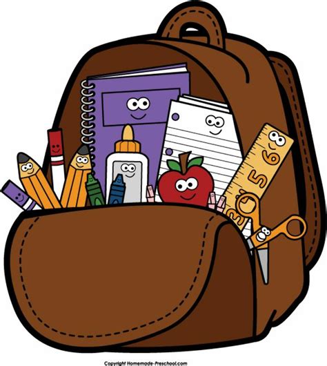 Download High Quality Backpack Clipart School Transparent Png Images