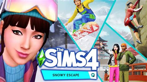 (can using qbittorrent program to get game). The Sims 4 Snowy Escape İnceleme ️Kayak, Snowboard ...