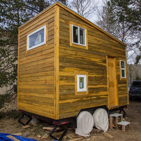 Tiny Cabin 12x85 Tiny House On Wheels Tiny House For
