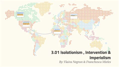 Isolationism Intervention And Imperialism By Ylaira Negron And Franchesca