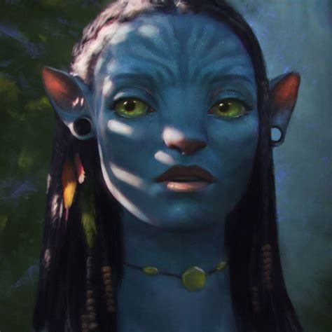 Neytiri Avatar Process Angel Ganev On Artstation At
