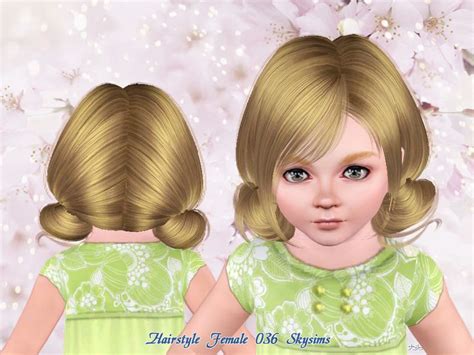 Skysims 036 Toddler Sims 3 Toddler Hair Sims 3 Toddler Hair