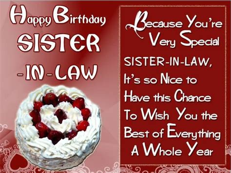 27 Sister In Law Birthday Wishes Images Wish Me On