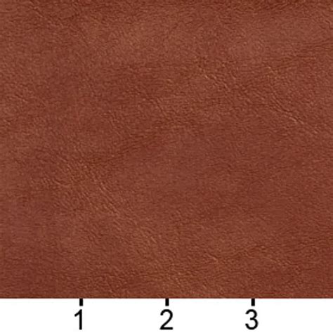 Sable Brown Solid Leather Hide Grain Indoor Outdoor Vinyl Upholstery