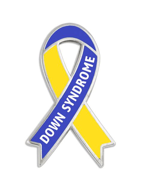 Awareness Ribbon Pin Down Syndrome Pinmart