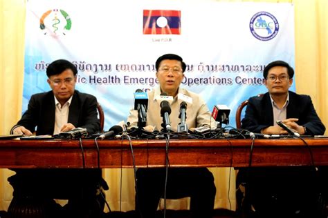 Middle east respiratory syndrome coronavirus. Ministry of Health and WHO respond to first case of COVID-19 in Laos