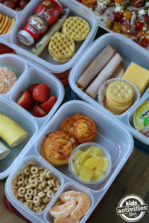 5 Back To School Lunches For Picky Eaters Lunch Snacks Preschool