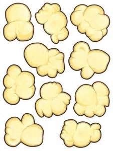 Fold on all of the lines. Popcorn Box Template | Popcorn box template, Teacher ...