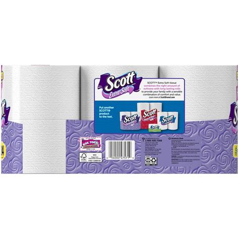 Scott Extra Soft Toilet Paper 6 Ct Instacart