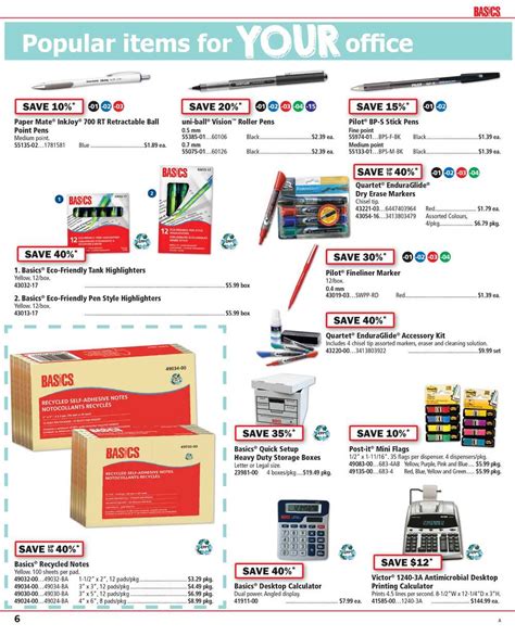 Basics Office Supplies Flyer July 4 To 22