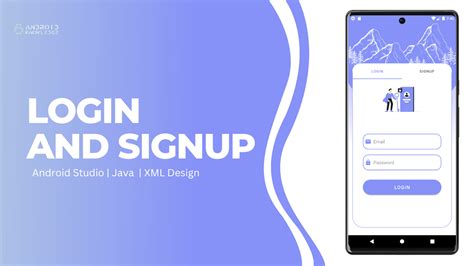 Easy Login And Signup Page In Android Studio Using TabLayout And