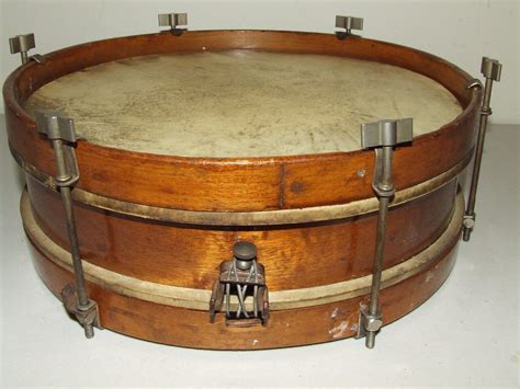 Rogers Drums Wooden Hoop Snare Drum Old School 1930s Rare