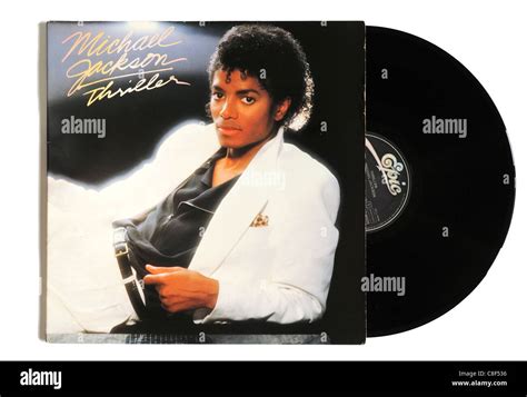Michael Jackson Thriller Album Stockfotografie Alamy