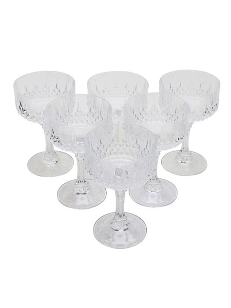 Crystal Champagne Glasses Set Lot 44247 Buy Sell Glassware And Ceramics Online