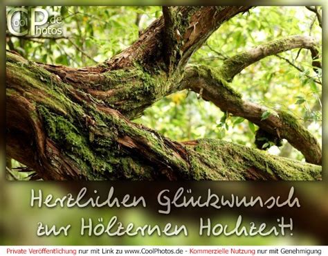 Regional wird außerdem die ochsenhochzeit gefeiert, hat das ehepaar noch keine kinder. CoolPhotos.de - Herzlichen Glückwunsch zur Hölzernen Hochzeit!