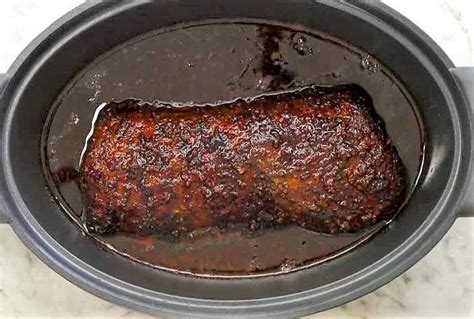 In an ovenproof pot, heat butter and honey over medium heat until melted. Slow Cooker Pork Loin Roast Honey Butter Sauce