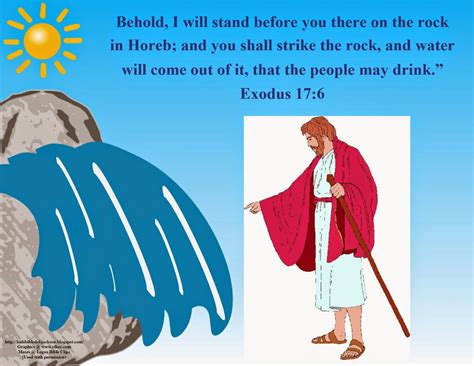 7 Moses And Water From A Rock And Victory Over The Amalekites Lesson