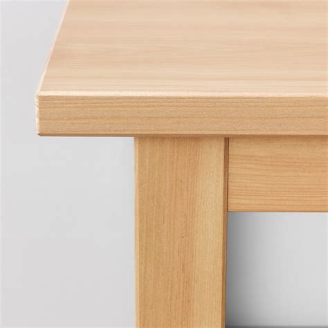 Ikea industrial rekarne console tables table sofa. HEMNES Coffee table, light brown, 90x90 cm - IKEA