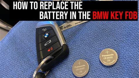 BMW Key Fob - How To Change The Battery 