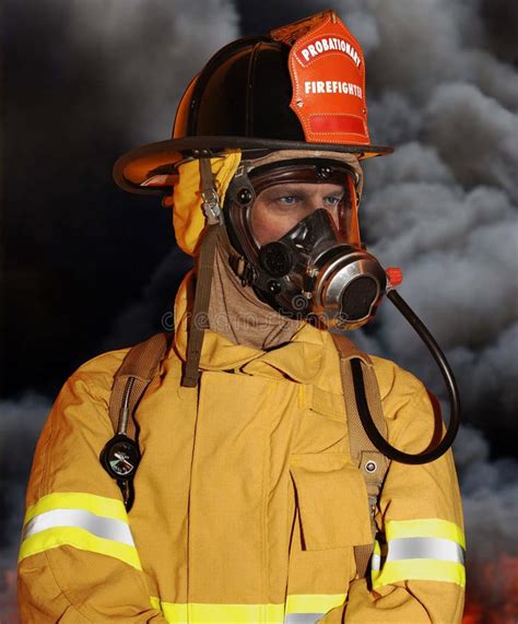 Fireman Stock Image Image Of Arson Smoke Attack Terrorism 1265629