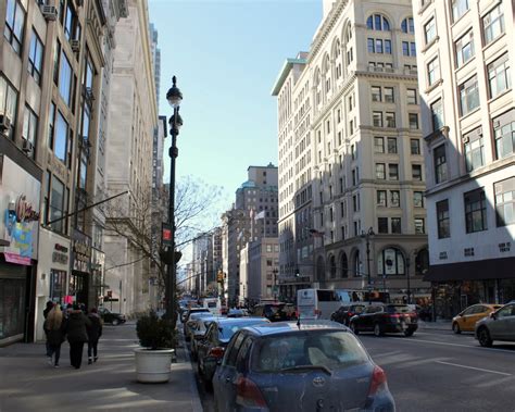 Fifth Avenue From 36th Street New York City Lost New England