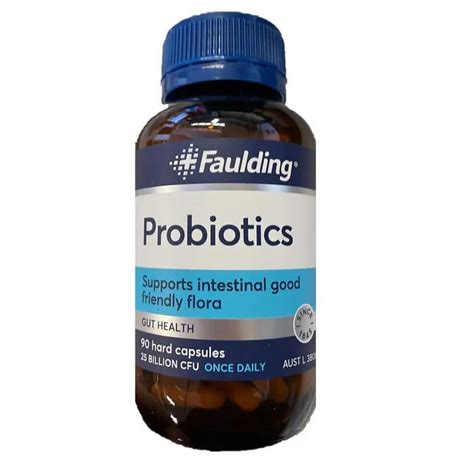 Faulding Probiotics 90 Capsules Boost Gut Health
