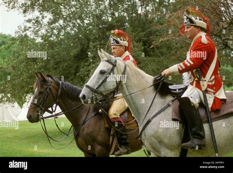 Revolutionary War British Soldiers And American Soldiers