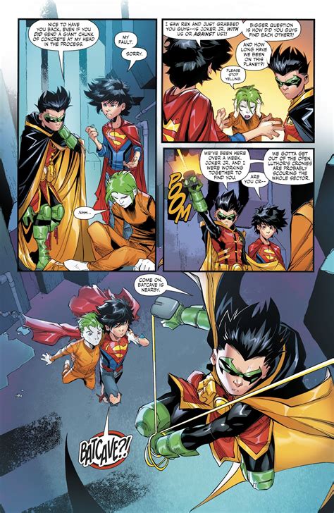 Read Online Adventures Of The Super Sons Comic Issue 8