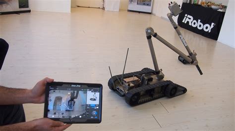 Irobot Upoint Makes It Easy For Tablets To Control Military Bots Video