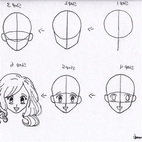 How To Draw Anime Beginners Step By Step Creative Art