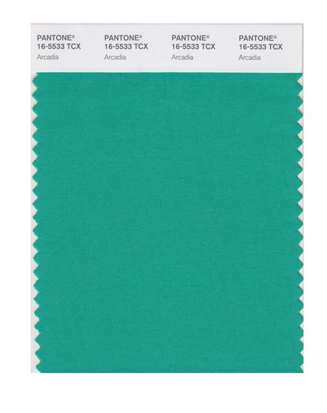 Pantone Smart Color Swatch Card 16 5533 Tcx Arcadia Columbia Omni Studio