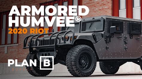 Riot Armored Humvee Starting At 79980 Bulletproof Hummer H1