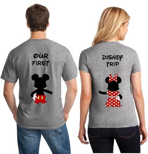 Disney Couple Shirts Disney Couples Matching Shirts Disney Etsy