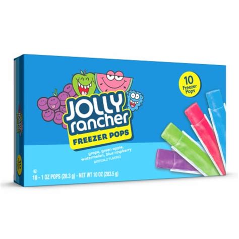 Jolly Rancher Freezer Pops 10 Count 10 Ct Marianos